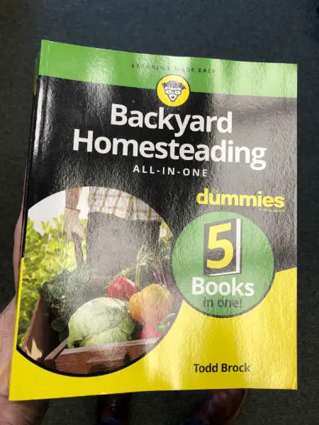 backyard homesteading book